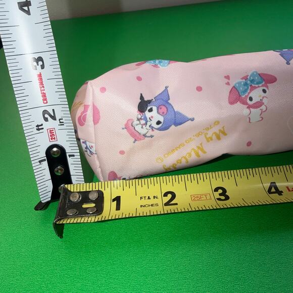 Kuromi My Melody Sanrio Daiso 6 Item Bundle Set Pink Bag Plush Keychains Blind - Picture 4 of 16